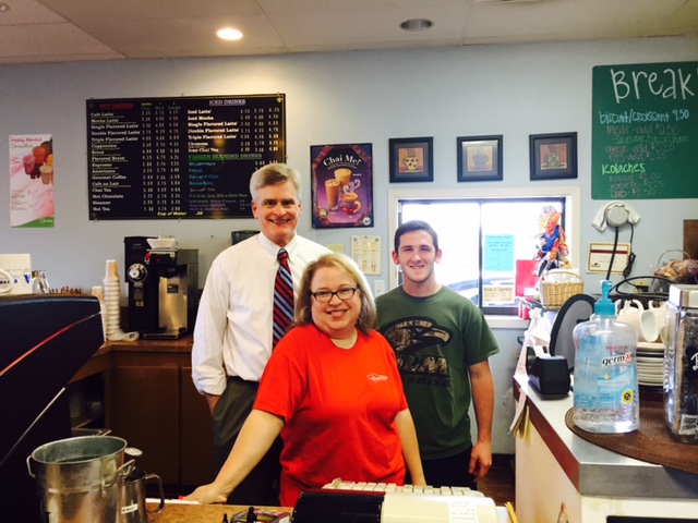 Visited the Corner Coffeehouse in West Monroe.